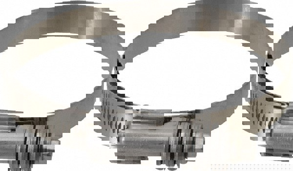 Worm Gear Clamp: SAE 462, 3-3/4 to 4-5/8